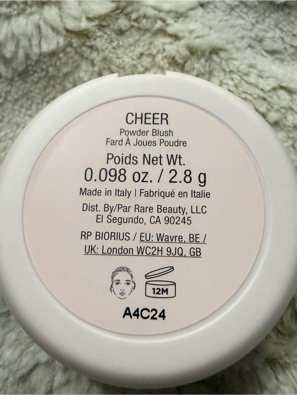 Rare Beauty Soft Pinch Blush — Cheer (pink)